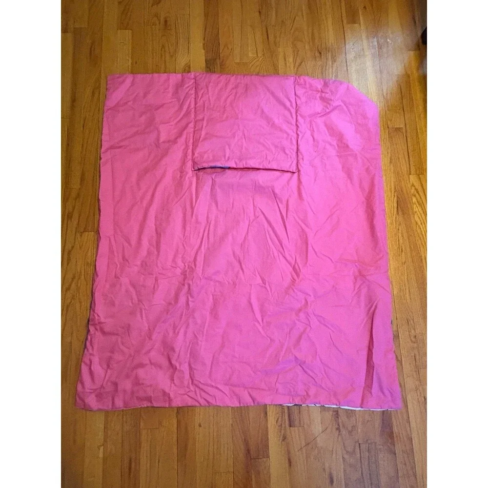 Vintage Disney Pink Patchwork Minnie and Friends Baby Foldable Blanket 41